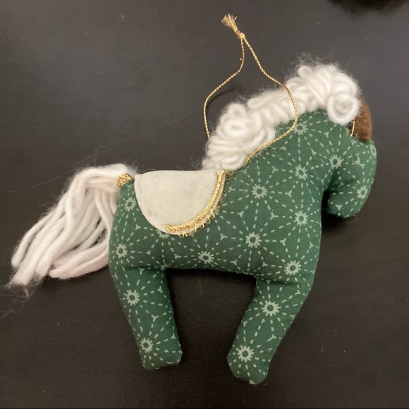 Handmade Vintage Fabric Christmas Tree Ornaments - Picture 4 of 5